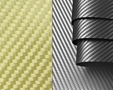 Diferans ki genyen ant fib aramid ak fib kabòn
